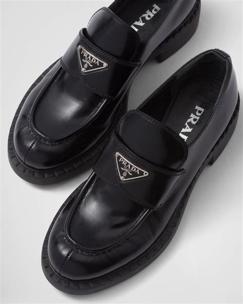 mocassini prada nero|Prada Mocassini Loafer (Women) .